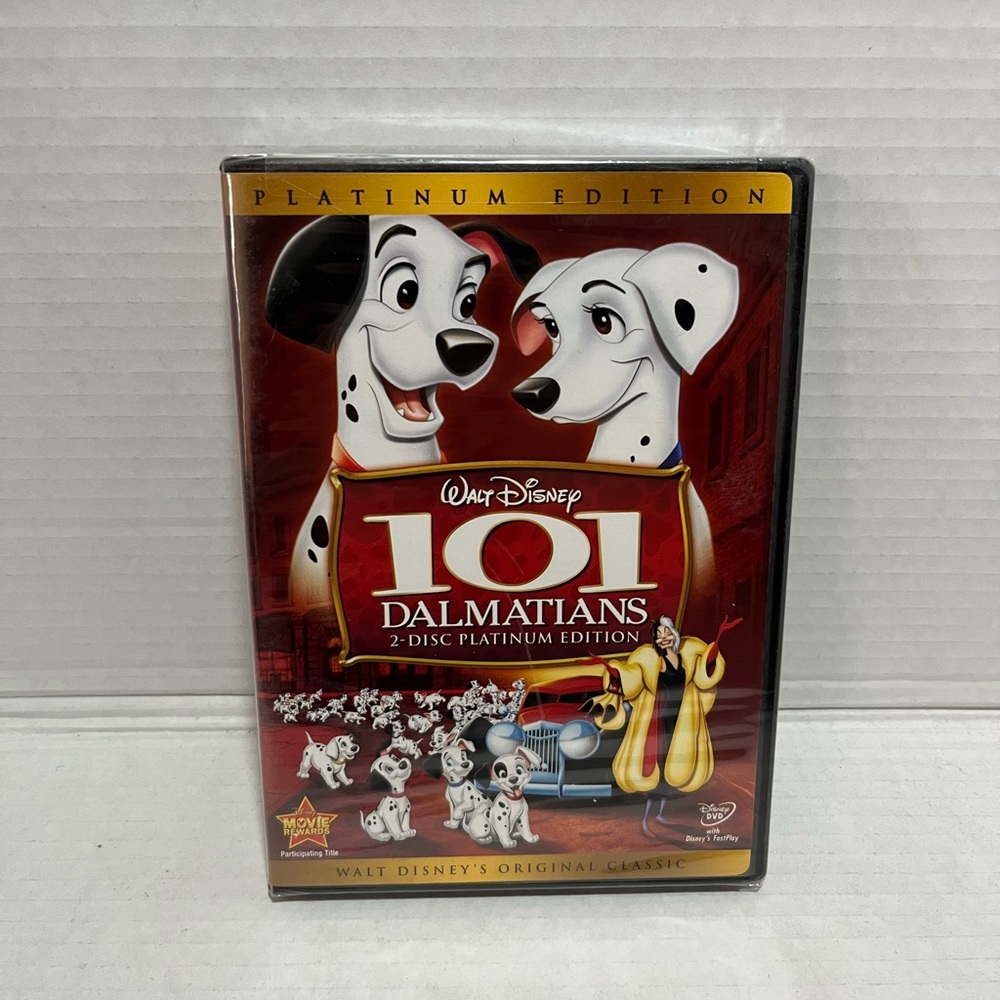 Brand new sealed 101 Dalmatians 2 disc platinum edition